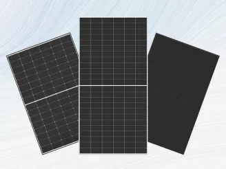 three PV panels